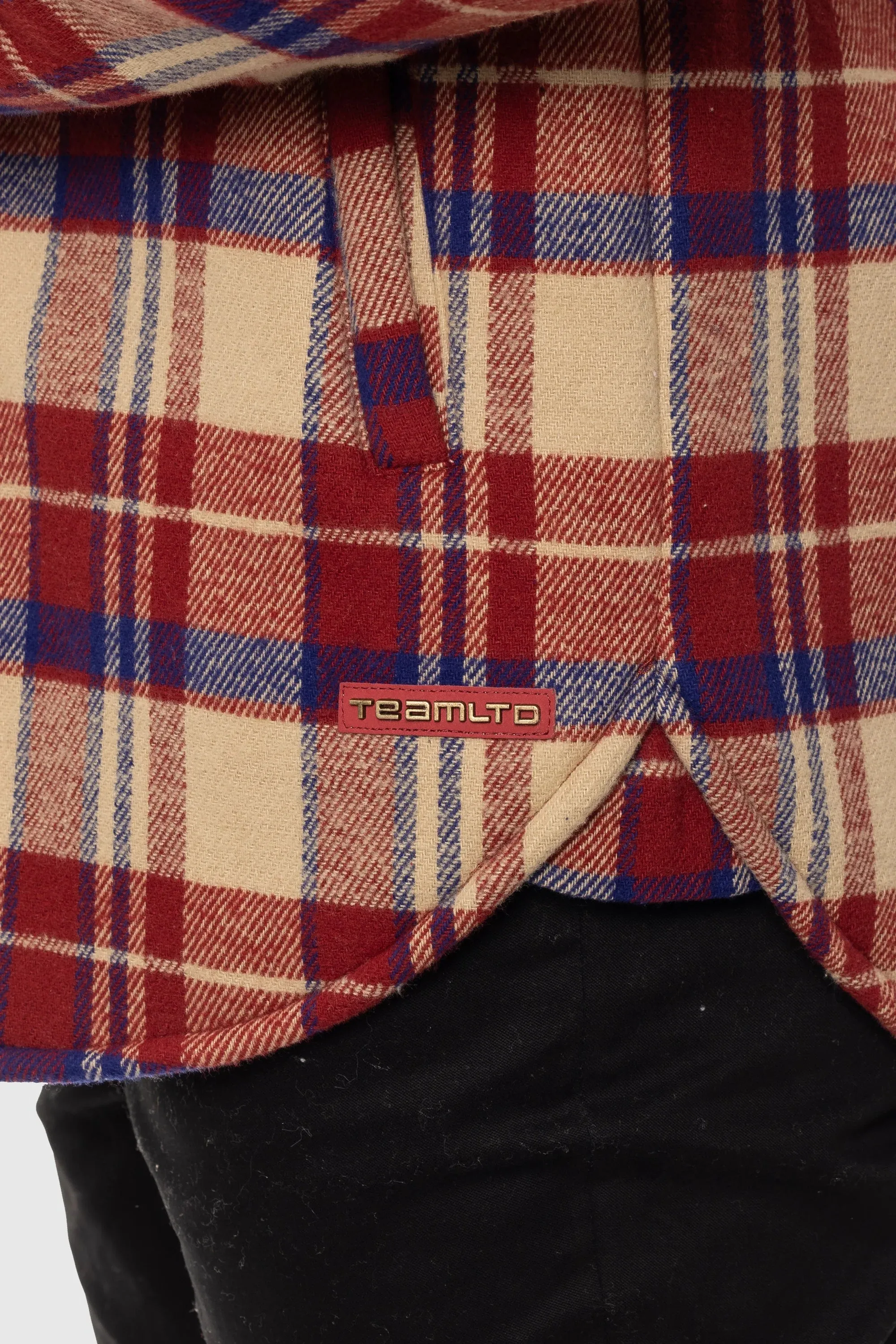 Plaid Sherpa Jacket