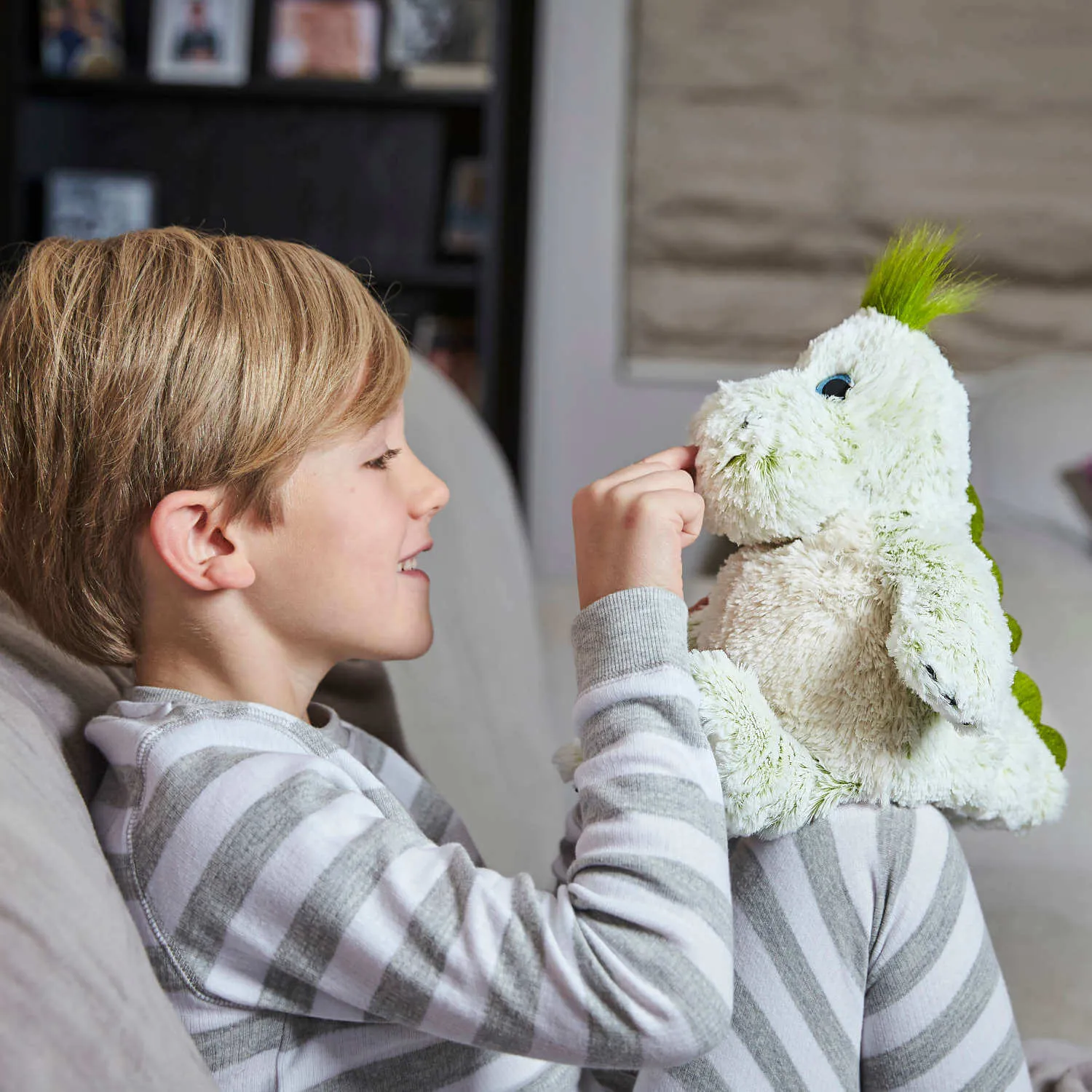 Plush Marshmallow Dinosaur Microwavable