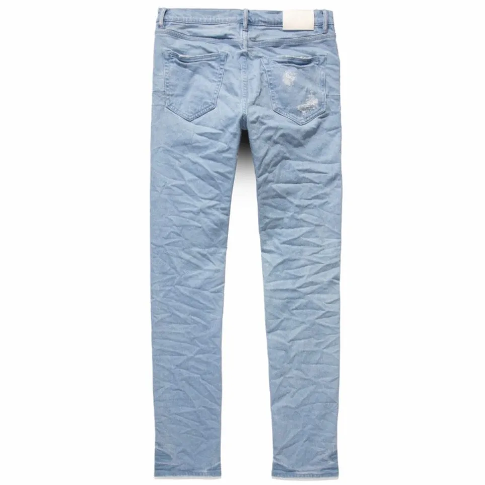 Purple Brand Overdye Blowout Repair Jean (Blue) P001-PBOB323