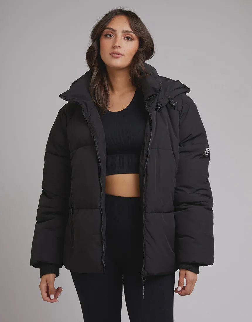 Remi Luxe Puffer Black