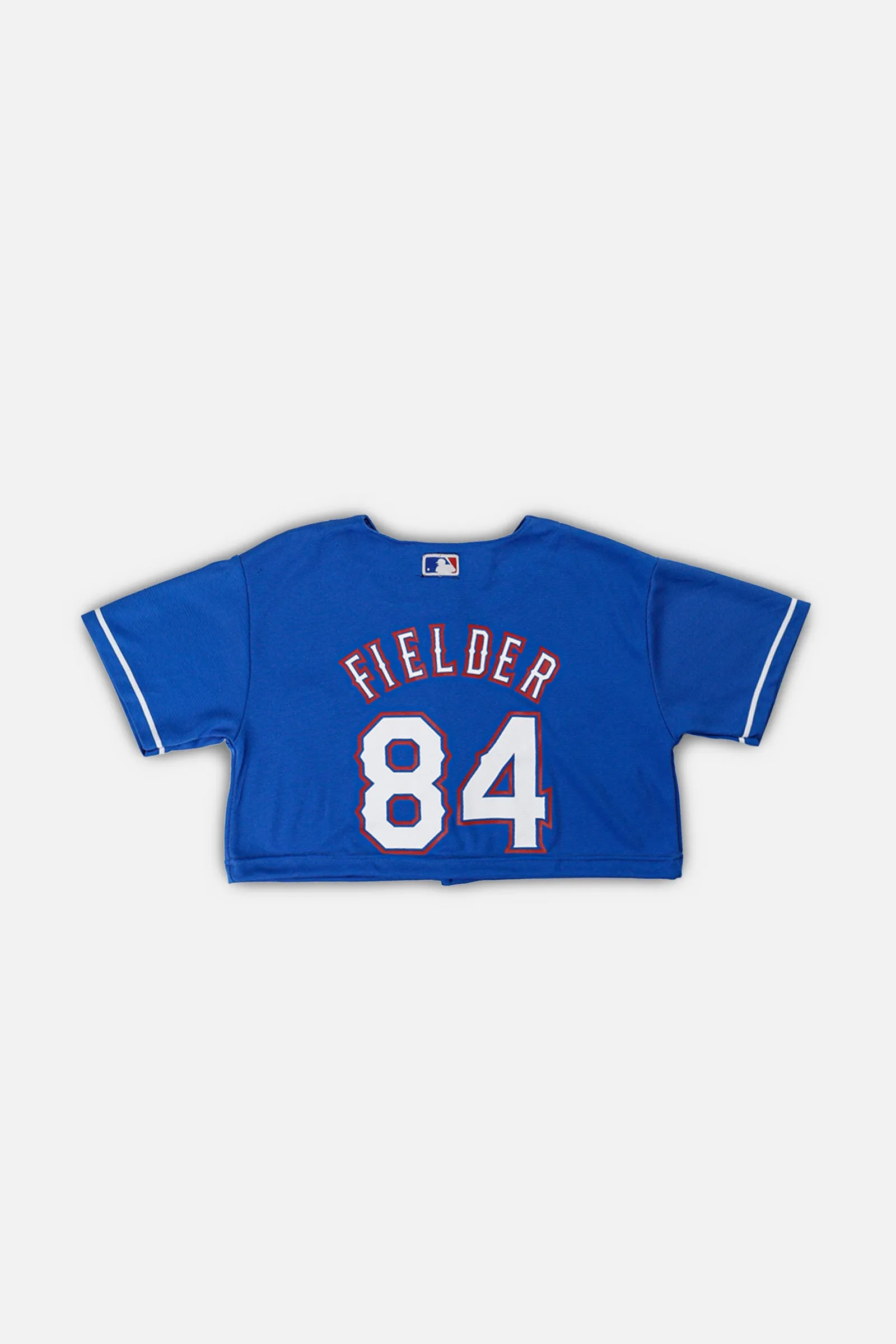 Rework Crop Texas Rangers MLB Jersey - S