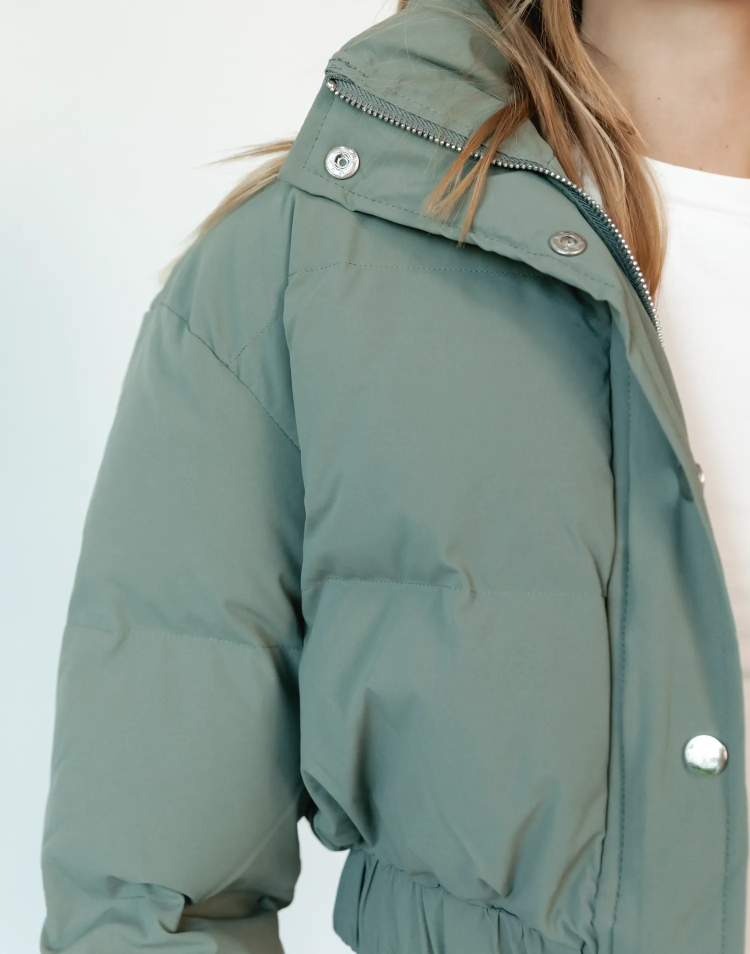 Robbie Puffer Jacket (Khaki)