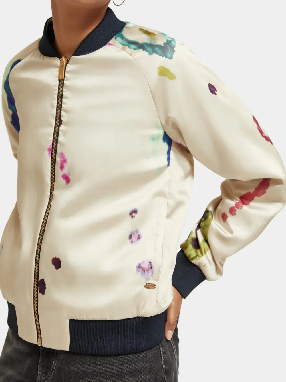 Scotch & Soda Reversible Bomber Jacket