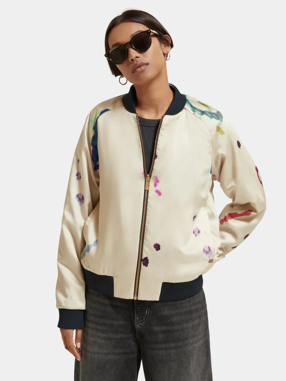 Scotch & Soda Reversible Bomber Jacket