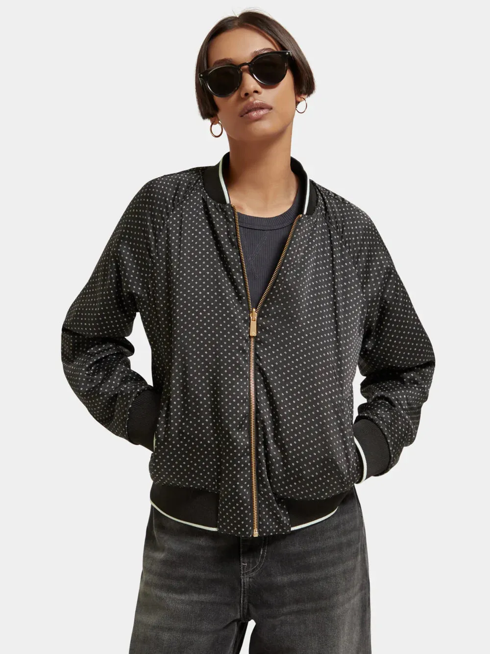 Scotch & Soda Reversible Bomber Jacket