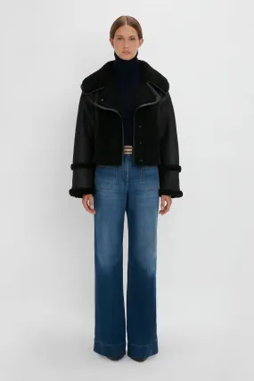 Shearling Jacket In Black