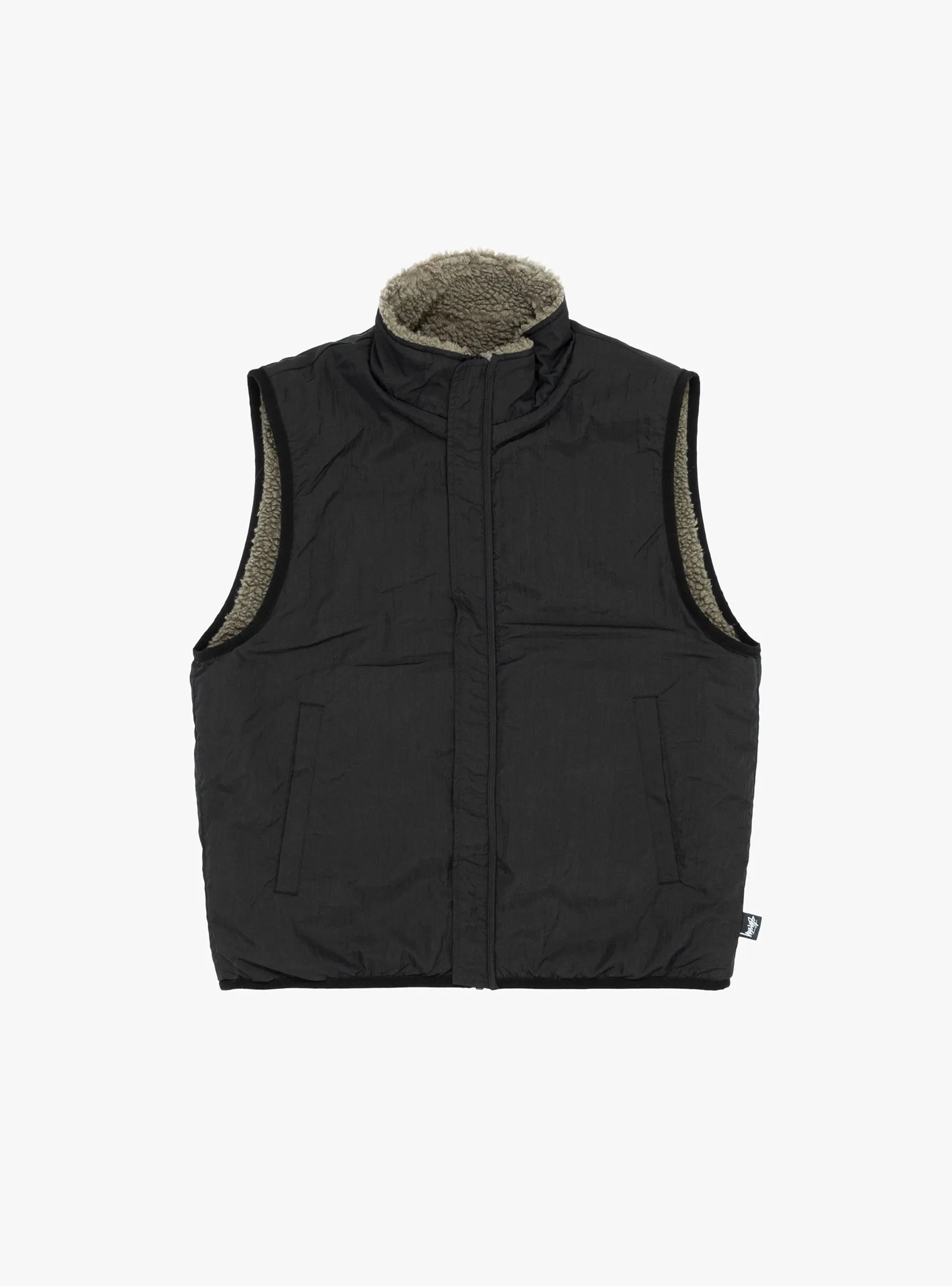 Sherpa Reversible Vest Stone