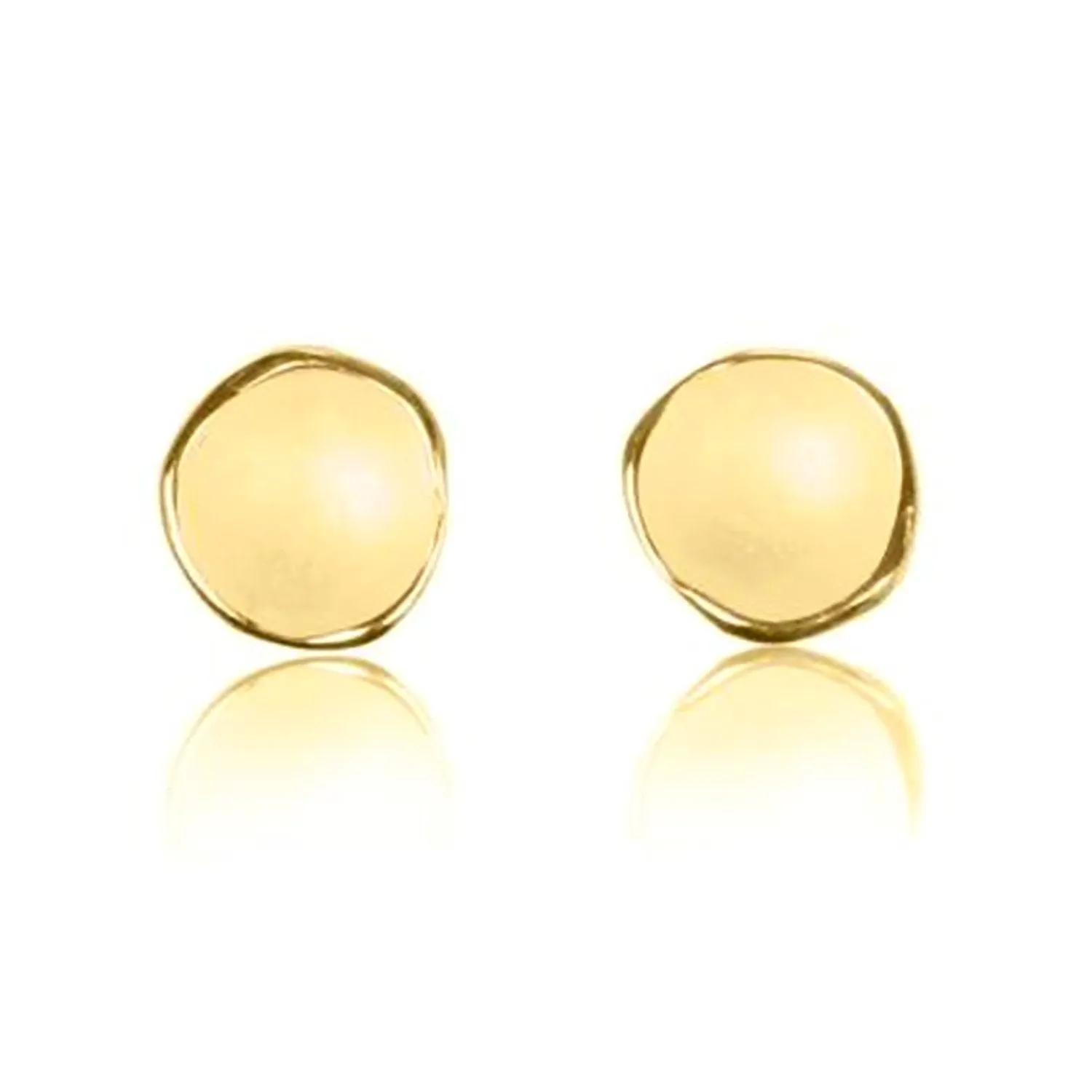 Small Single Pod 18k Gold Vermeil Pod Earrings by Sarah Richardson