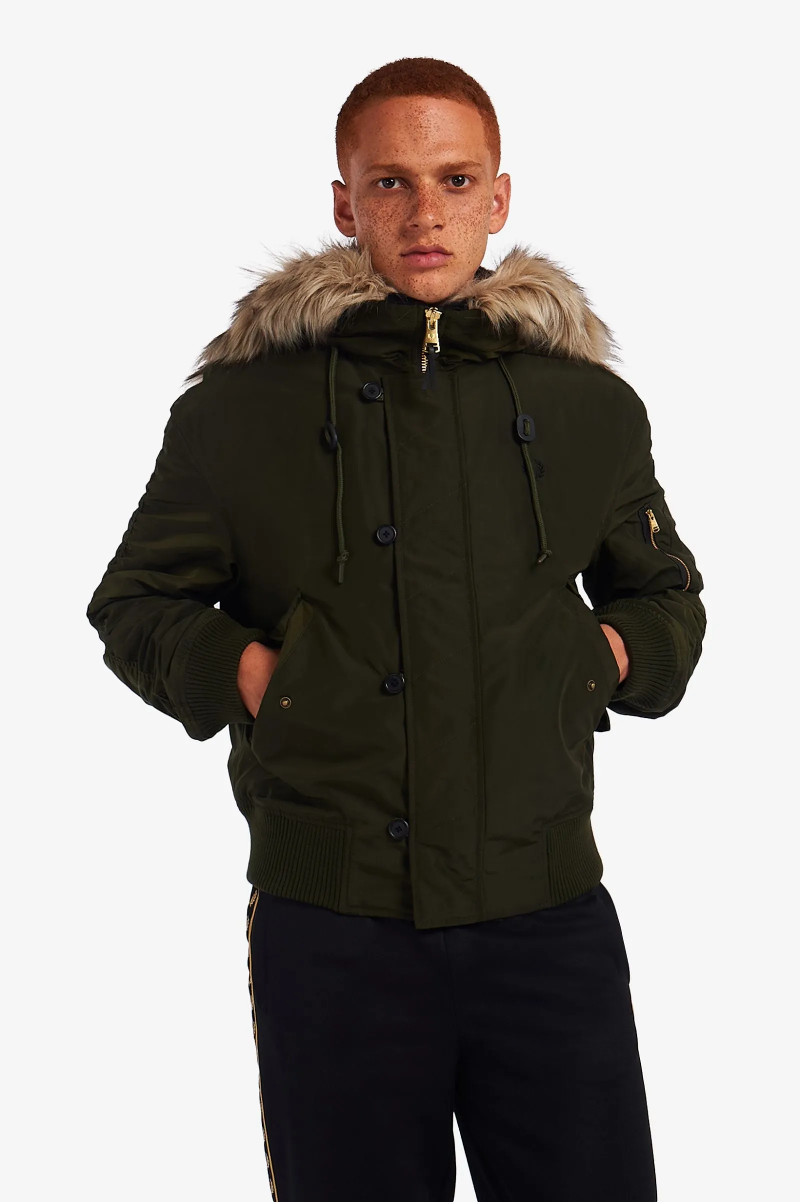 SNORKAL HOODED BOMBER JACKET