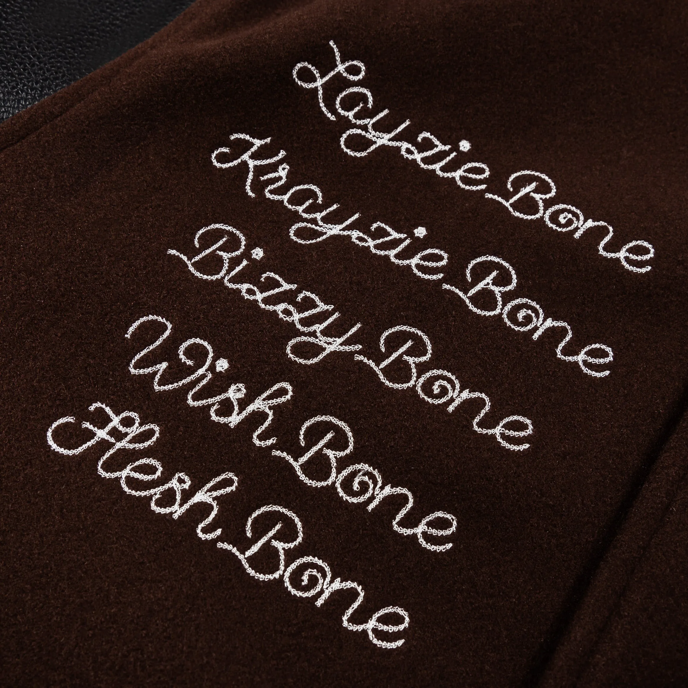 SP x Bone Thugs N Harmony Varsity Mens Jacket (Brown/Black)