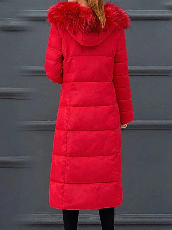 Stylish Women's Puffer Jacket with Hood for Winter Warmth