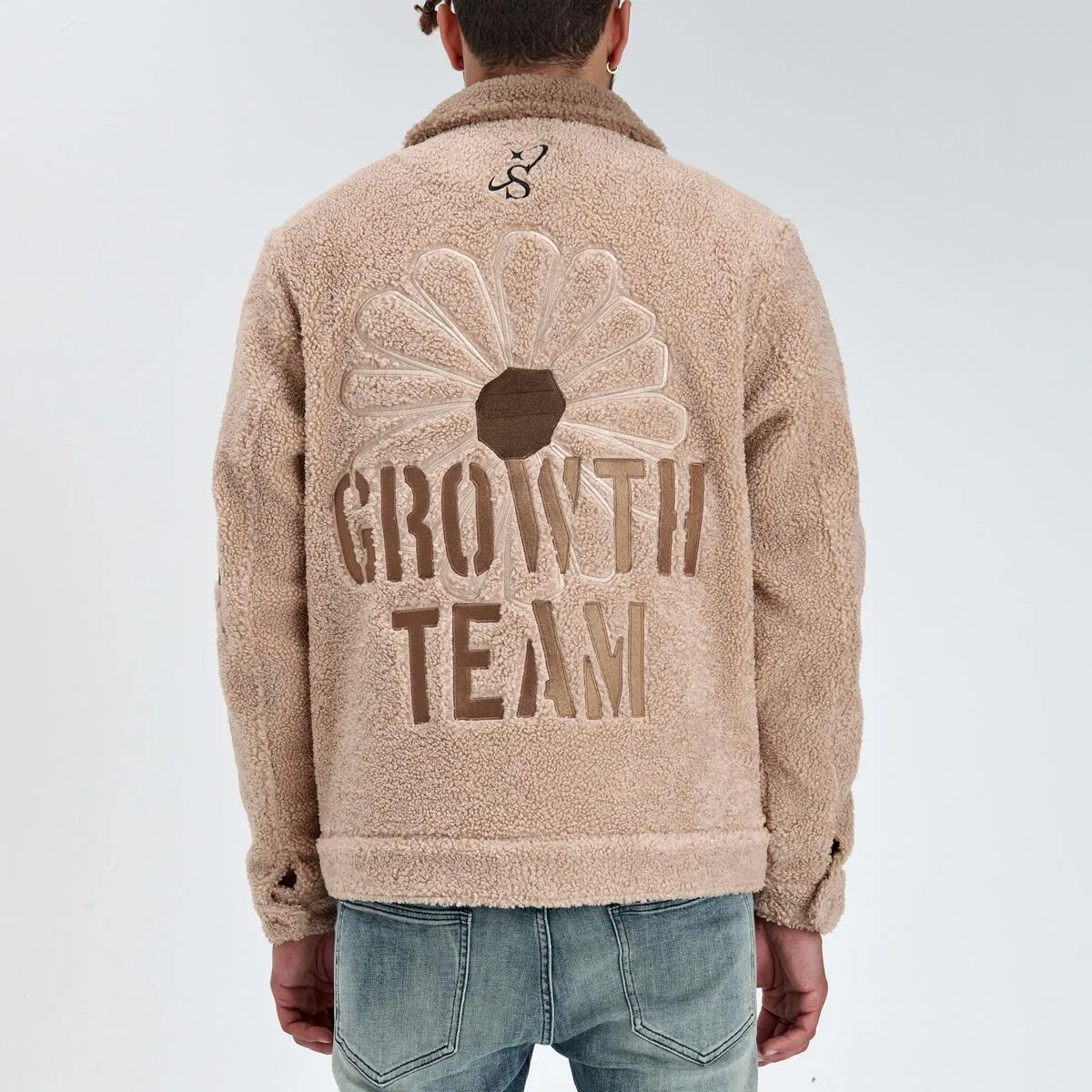 SugarHill “Growth” Sherpa Sand Jacket