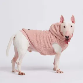 Teddy Sherpa Dog Jacket - Pink