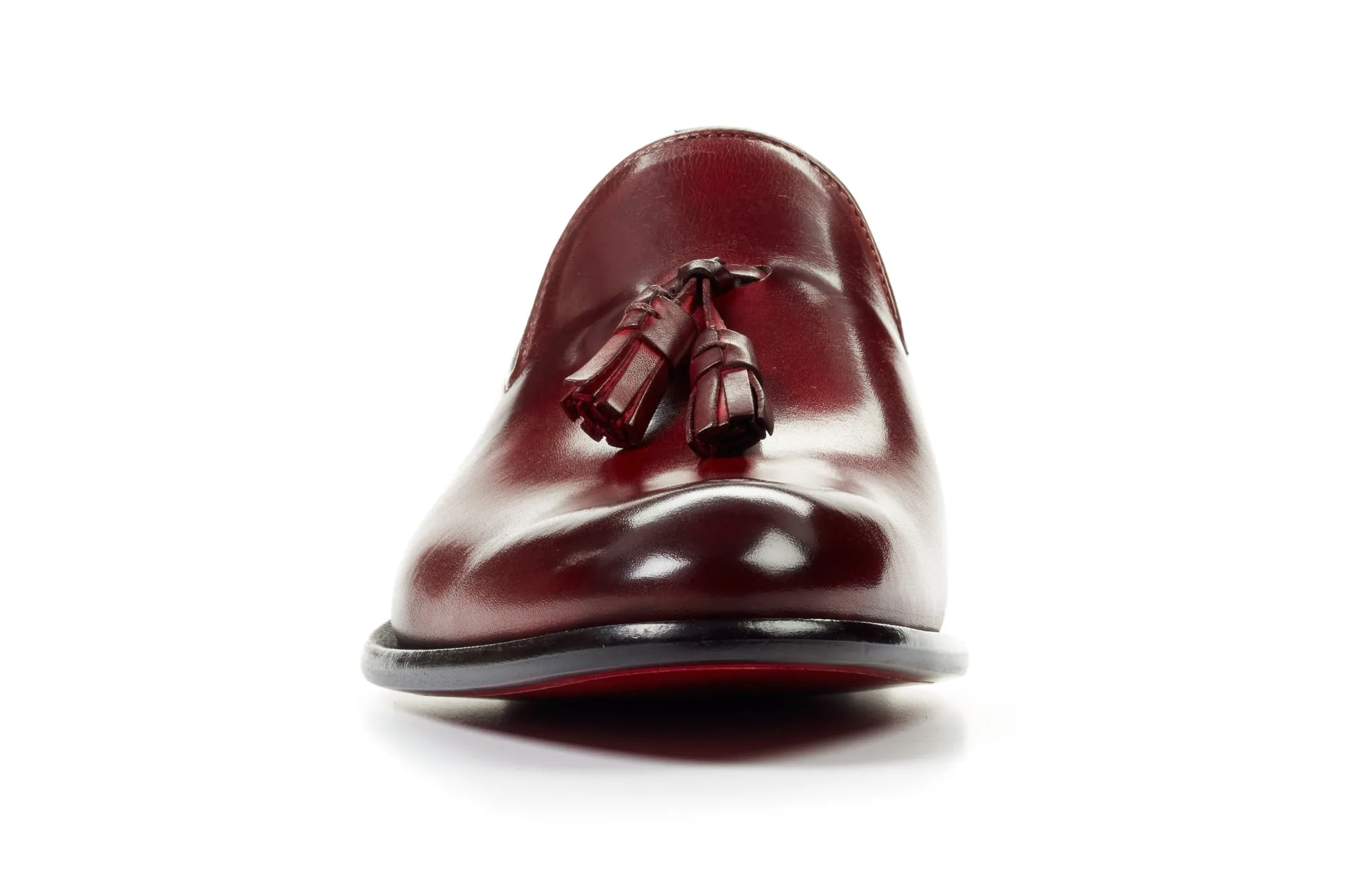 The Chaplin Tassel Loafer - Oxblood