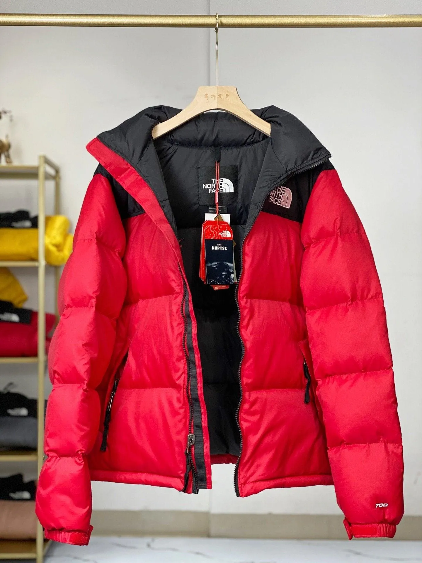 The North Face Nuptse Red