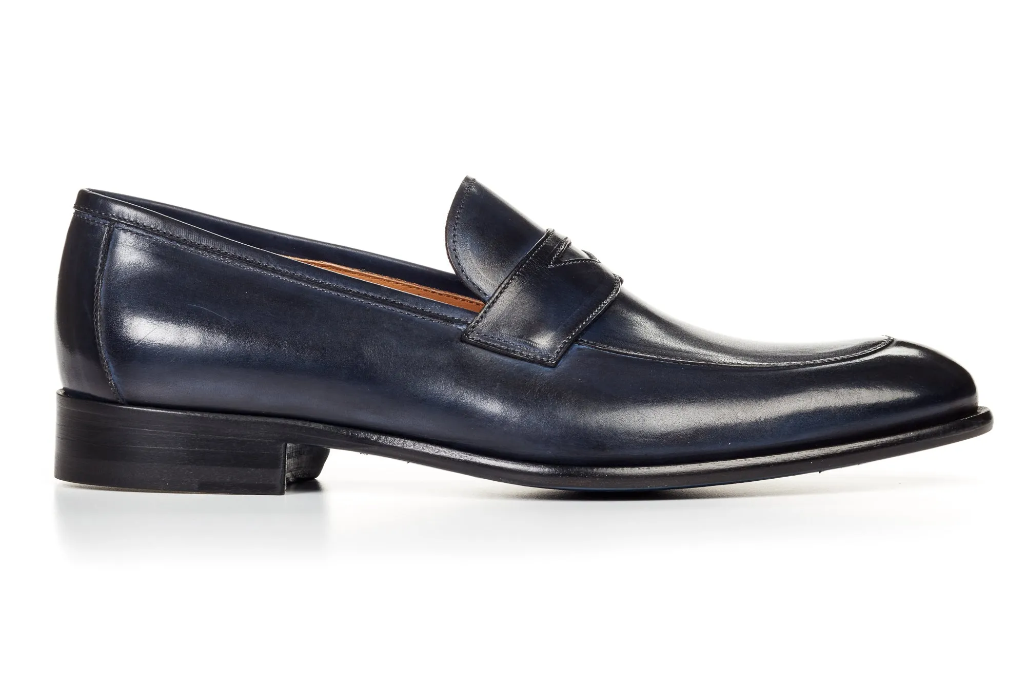 The Stewart Penny Loafer - Midnight Blue