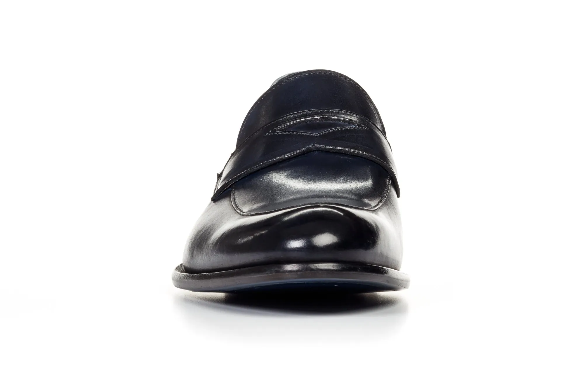 The Stewart Penny Loafer - Midnight Blue