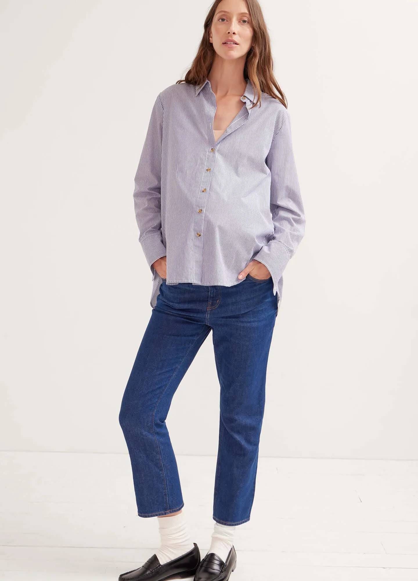 The Straight Leg Maternity Jean