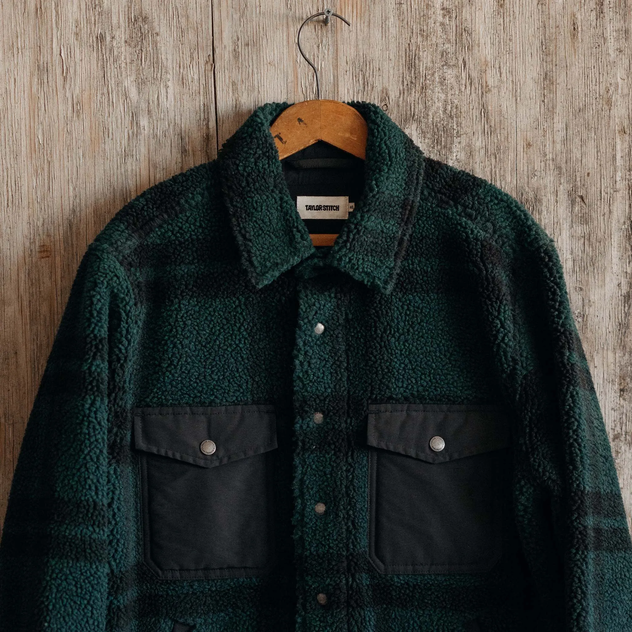 The Timberline Jacket in Dark Spruce Plaid