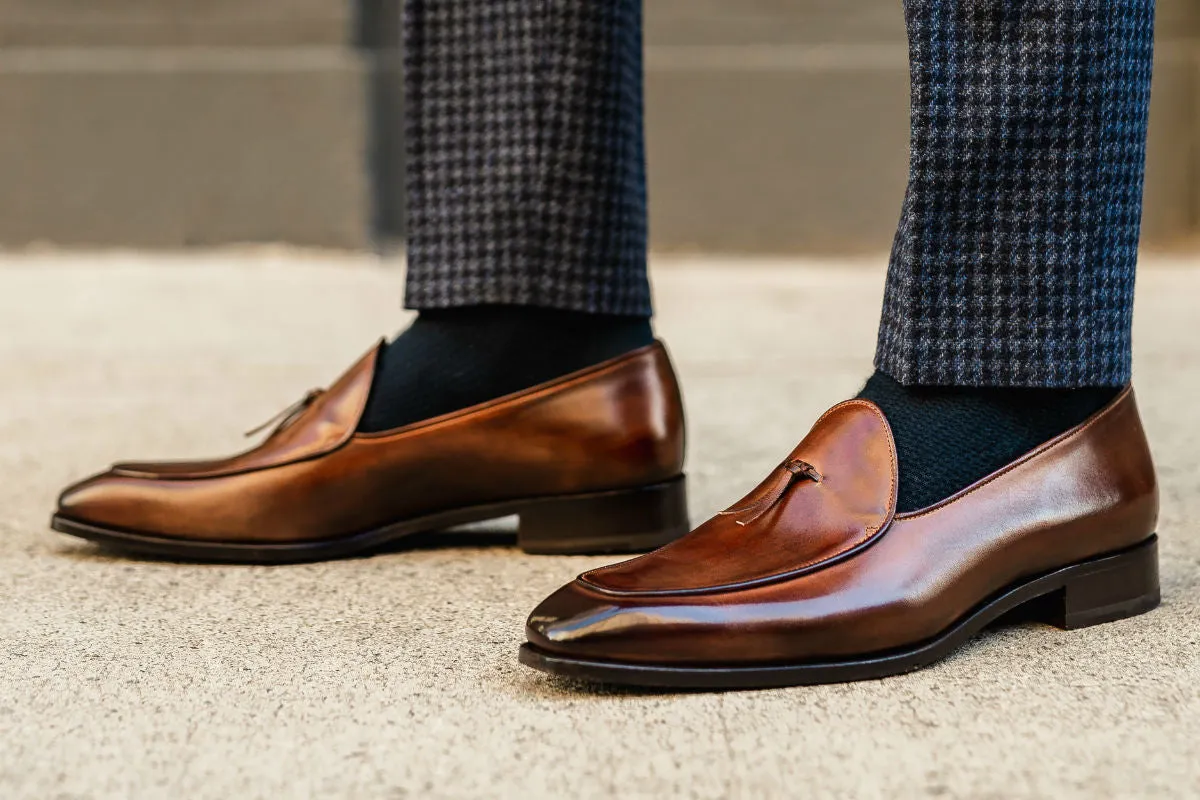 The Van Damme Belgian Loafer - Brown