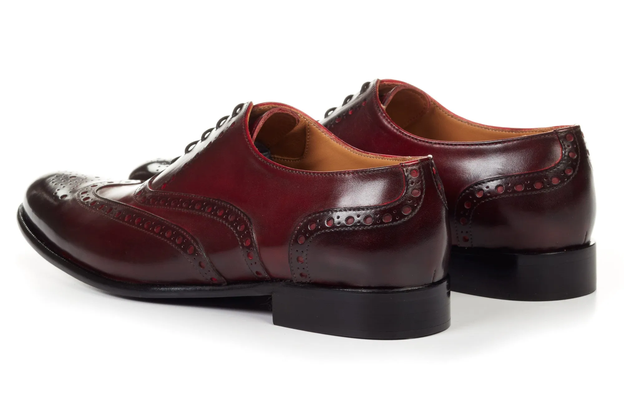 The West II Wingtip Oxford - Oxblood