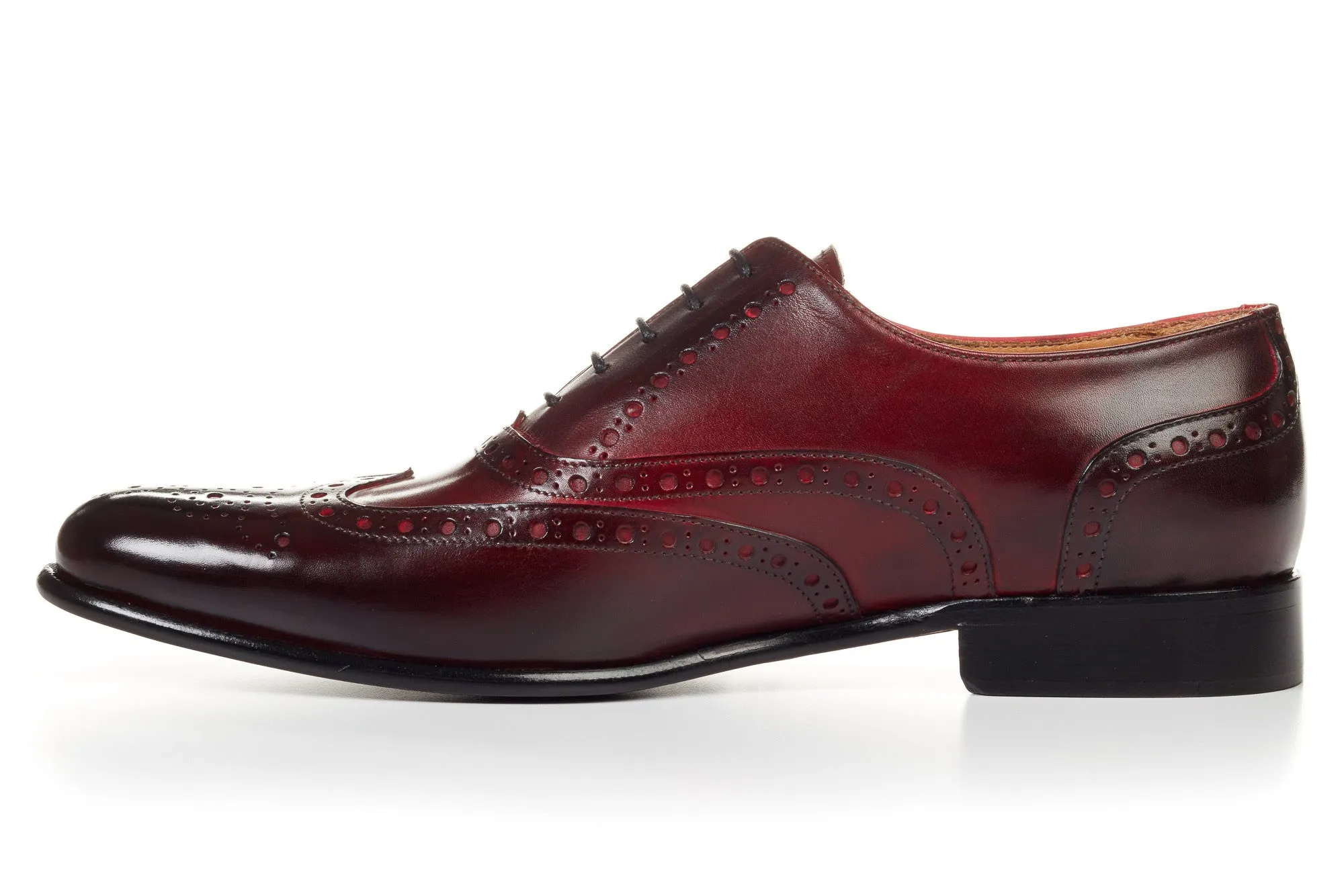 The West II Wingtip Oxford - Oxblood