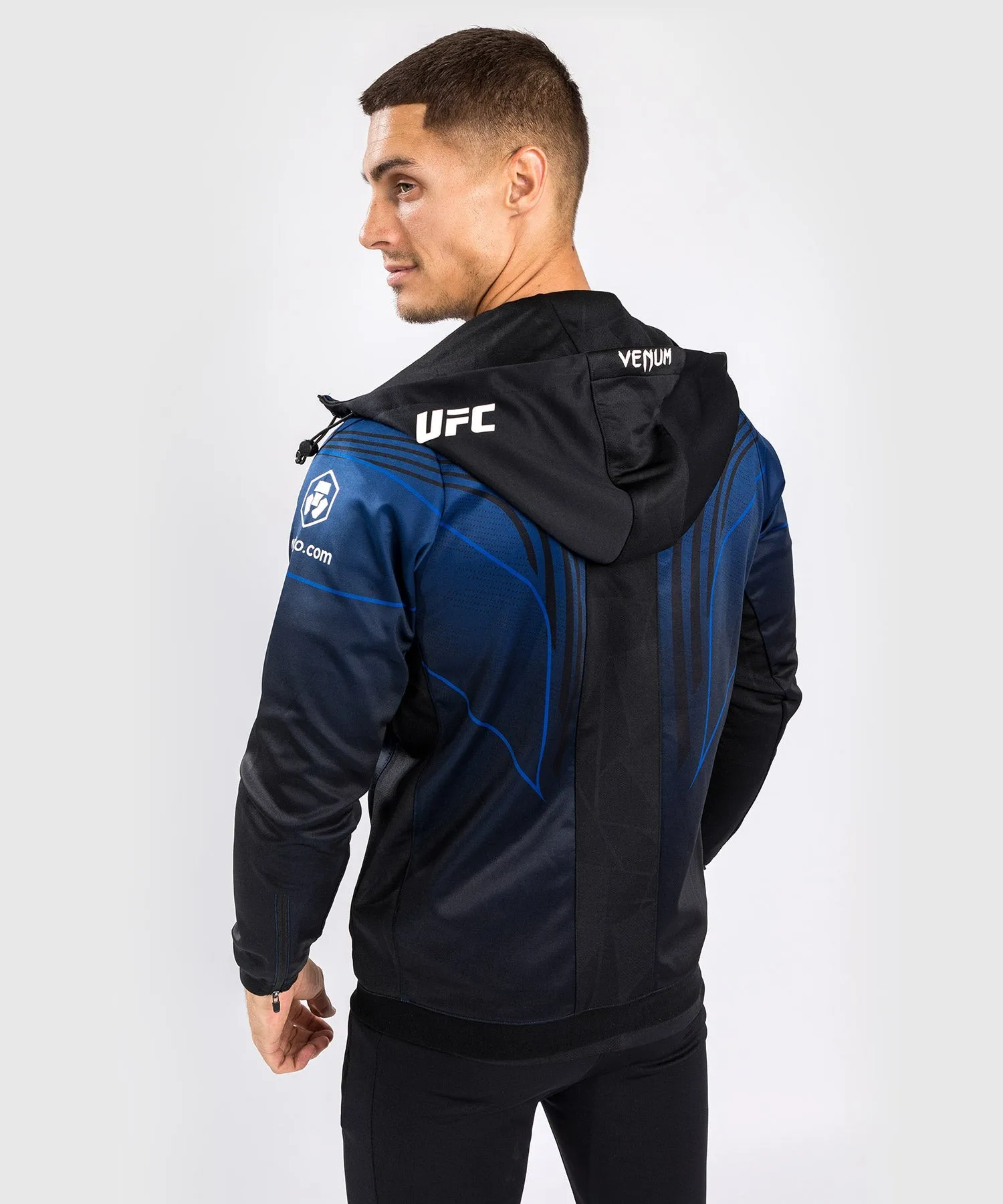 UFC AUTHENTIC FIGHT NIGHT 2.0 KIT BY VENUM MEN'S WALKOUT HOODIE - Midnight Edition