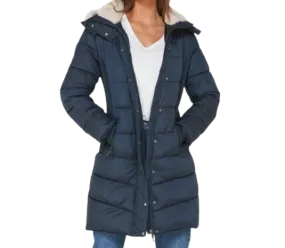 Very Navy Puffer Jacket UK Size 20