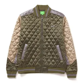 VESTE HUF LIGHTINING BOMBER OLIVE