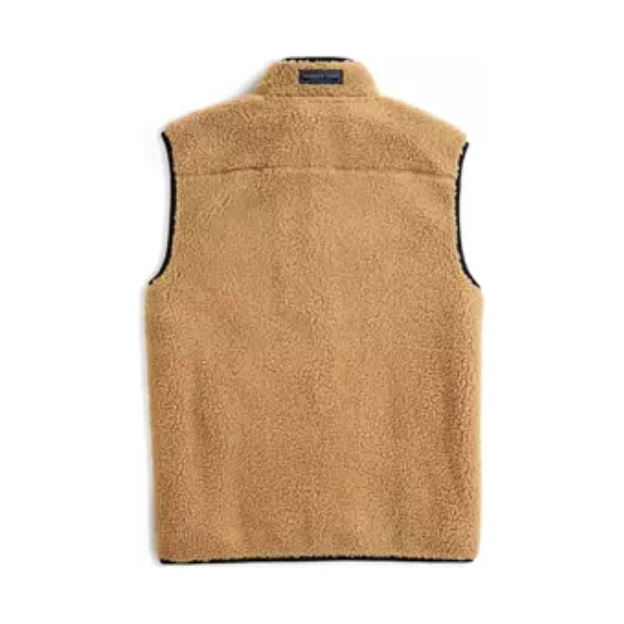 Vineyard Vines Men's Sherpa SuperShep Vest - Officer Khaki