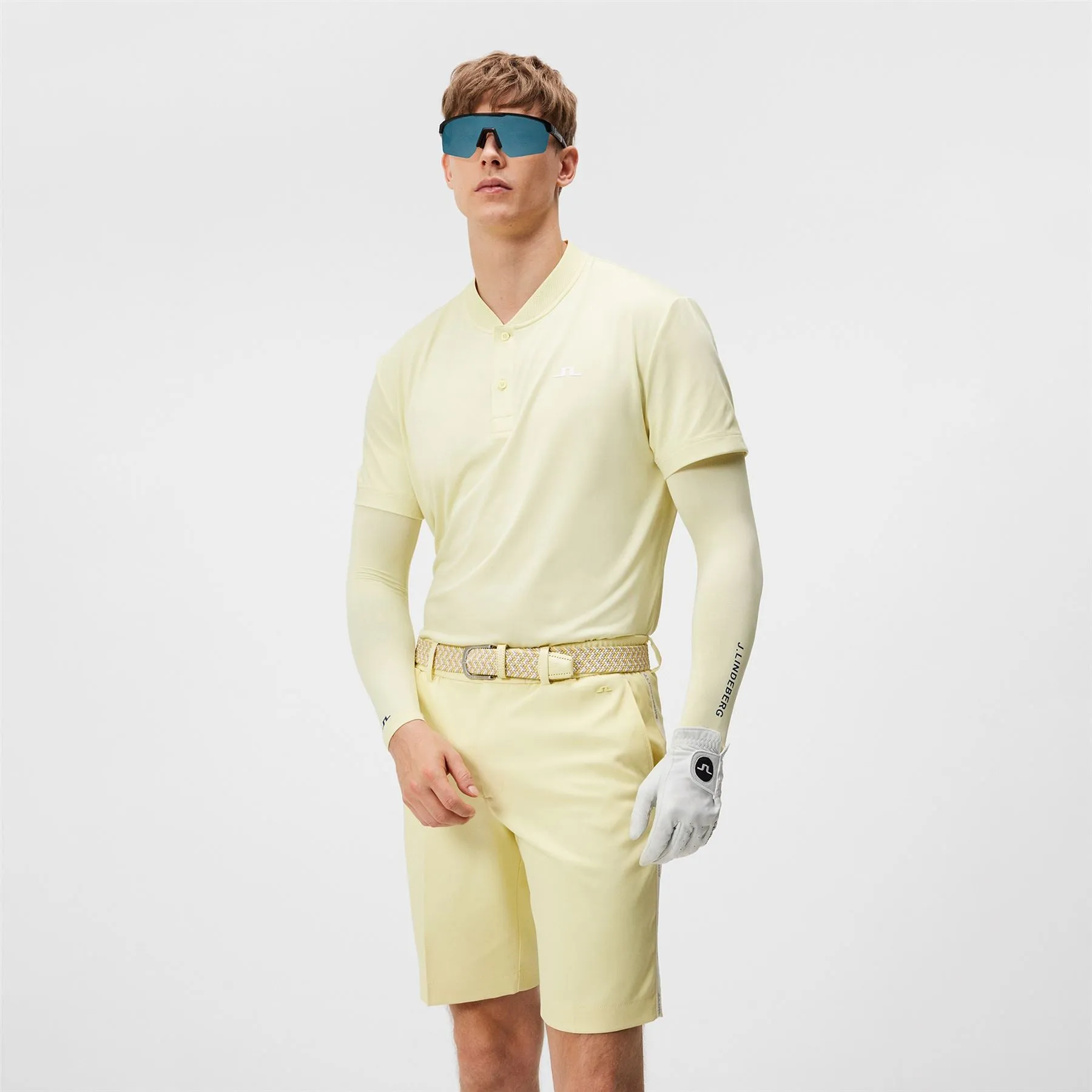 Wince Regular Fit TX Jersey Polo Wax Yellow - SS24