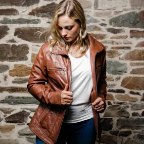 Women's Leather Coat | KC Leather Signature Range - Florence