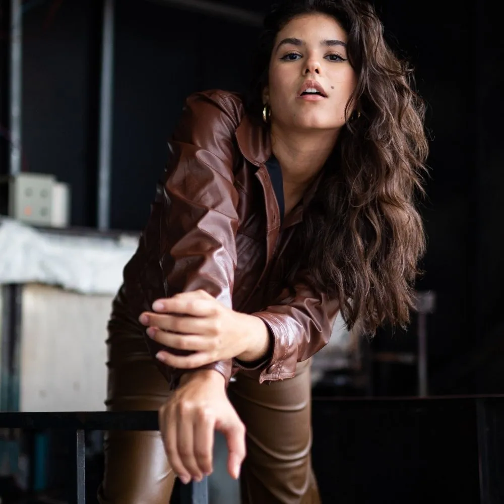 Women's Leather Jacket | KC Leather - Flavia